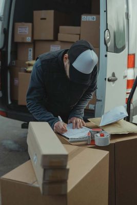 post-van